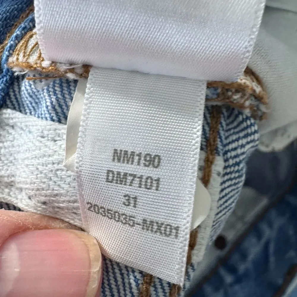 Madewell Light Wash Straight Leg Jeans - Picture 5 of 13